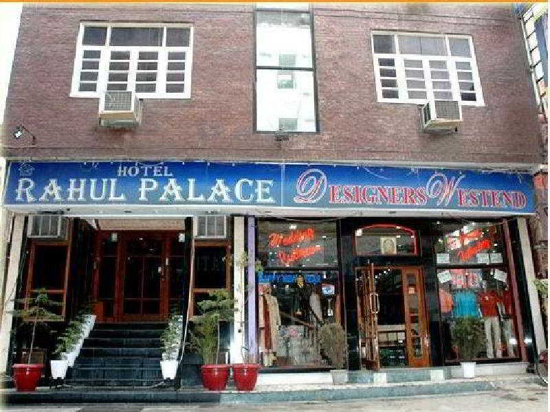 Hotel Rahul Palace Nova Deli Exterior foto